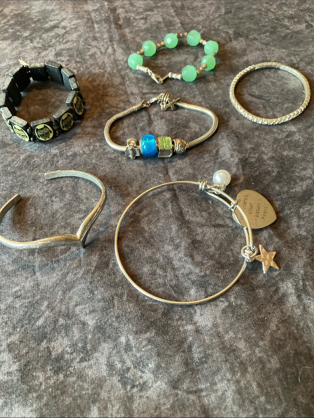 Beautiful 6 Piece Bracelet Lot